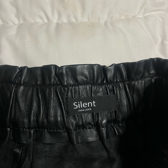 SILENT leather shorts - Picture 11 of 15